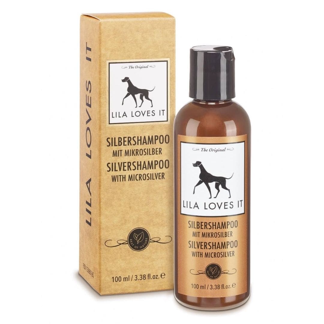 lila loves it silver hundeshampoo 100 ml